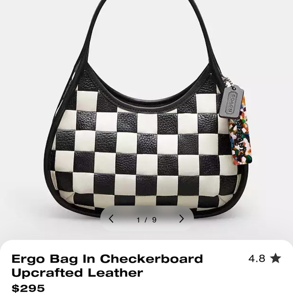 Coachtopia Ergo Checkered Bag - Picture 7 of 8